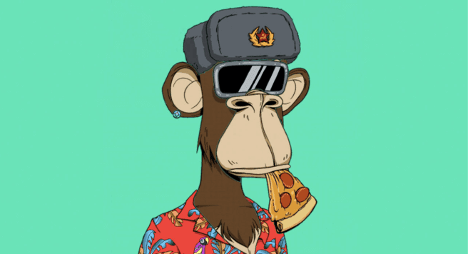 Imagem do NFT Bored Ape Yacht Club (BAYC).